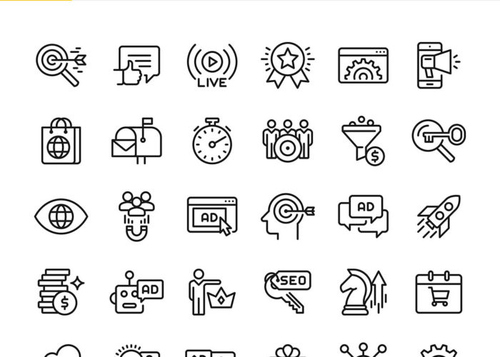 Icons: SEO & Marketing